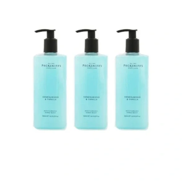 NEW PECKSNIFF'S Sandalwood & Vanilla (1)Hand Wash Pump Dispenser 16.9oz New - Picture 7 of 7